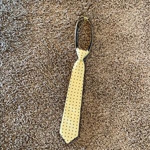 Nordstrom yellow zipper tie